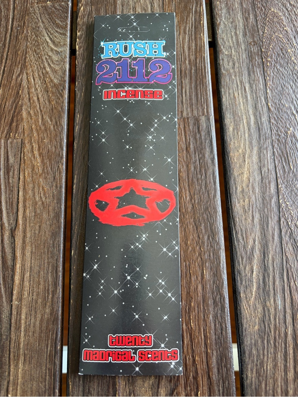 Rush 2112 Rock Band 20 Madrigal Incense Sticks 2005 Anthem Starman Vintage